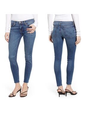 Hudson Jeans Dark Indigo Krista Super Skinny Ankle Jeans